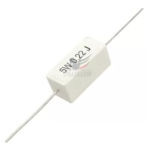 Điện Trở Sứ 0.22 Ohm 5W